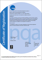 Certyfikat ISO 14001-2015