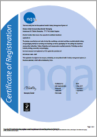 Certyfikat OHSAS 18001:2007