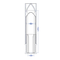 Opakowania na narzędzia z trzpieniem