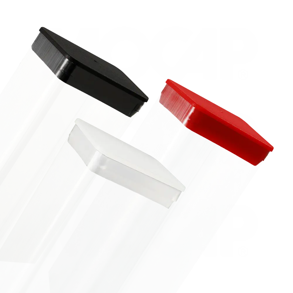Cleartec Packaging - Prostokątne zatyczki polipropylenowe Cleartec Packaging - Prostokątne zatyczki polipropylenowe